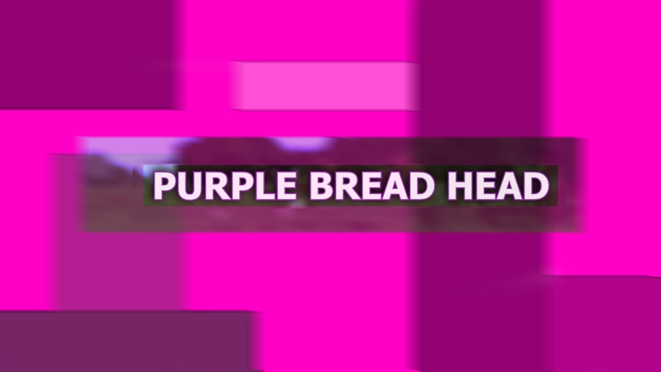 Purple Bread Head