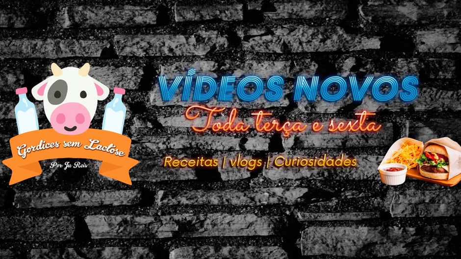 Gordices sem Lactose Por Chef Ju Reis