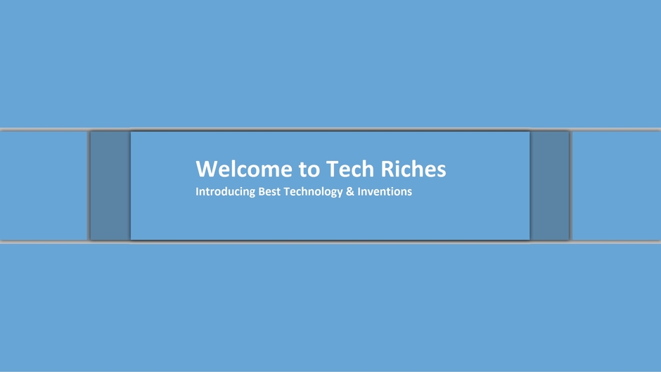 Tech Riches