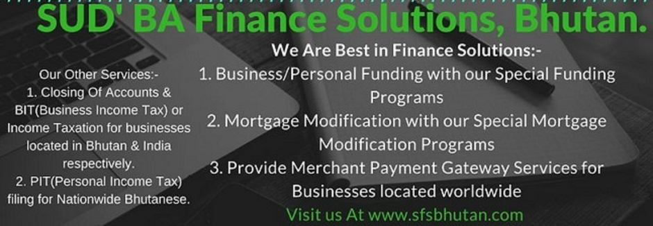 SUD' BA Finance Solutions, Bhutan