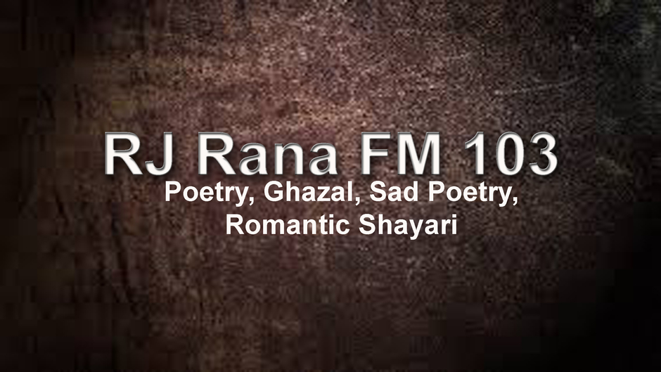 Rj Rana FM 103