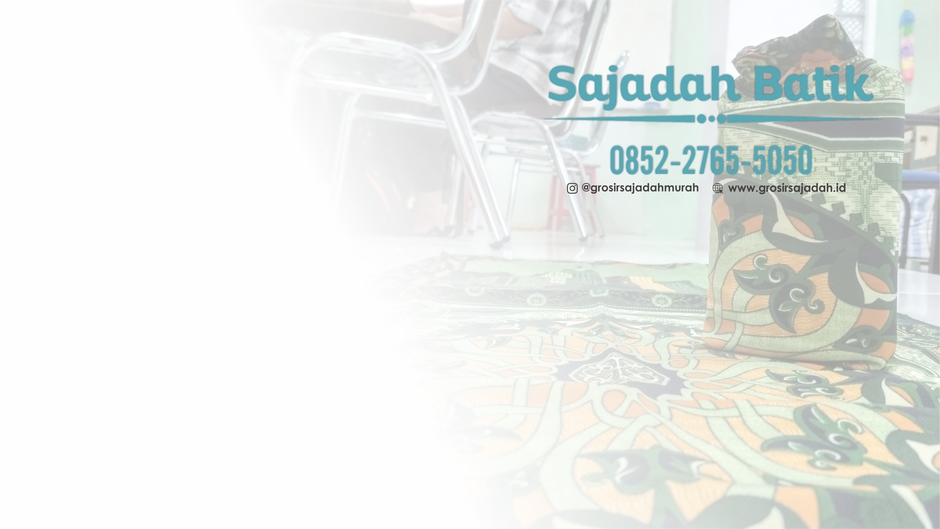 Sajadah Batik | +62 852-2765-5050