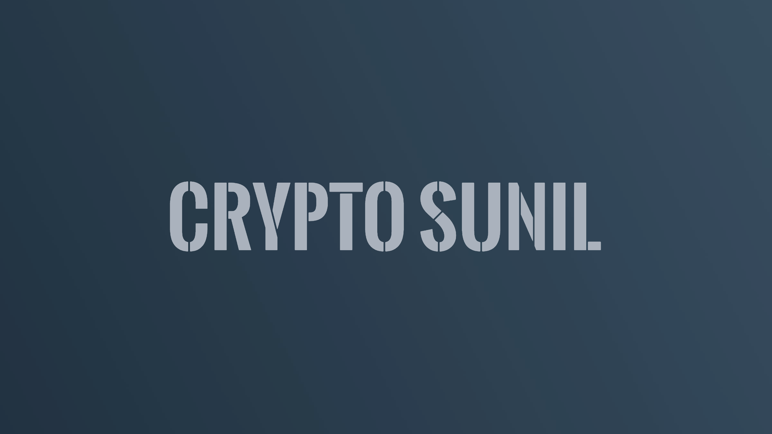Crypto Sunil