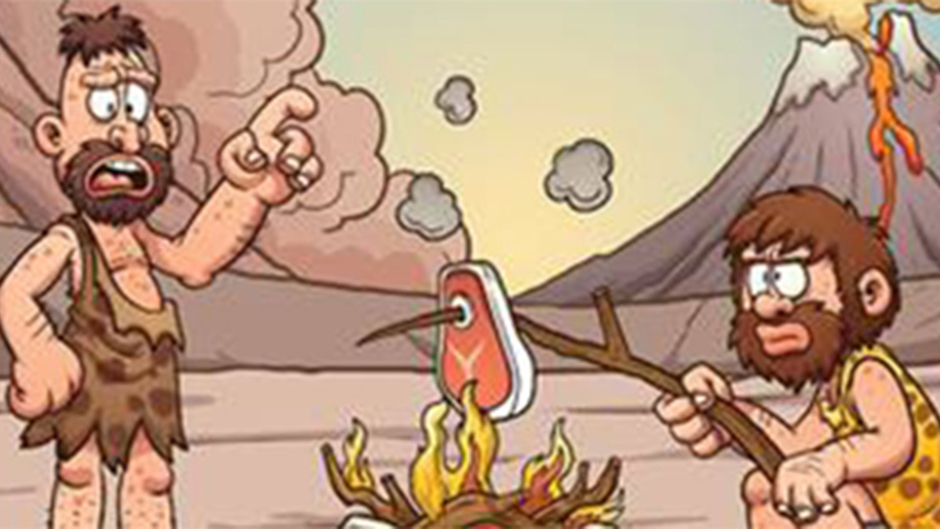 Tecnología de cocina y construcción primitiva