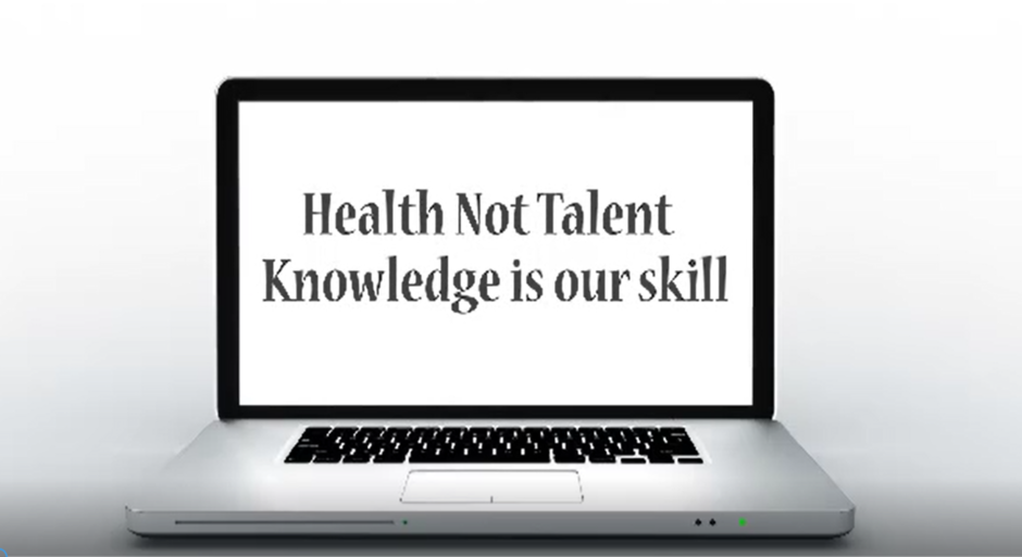 Health Not Talent