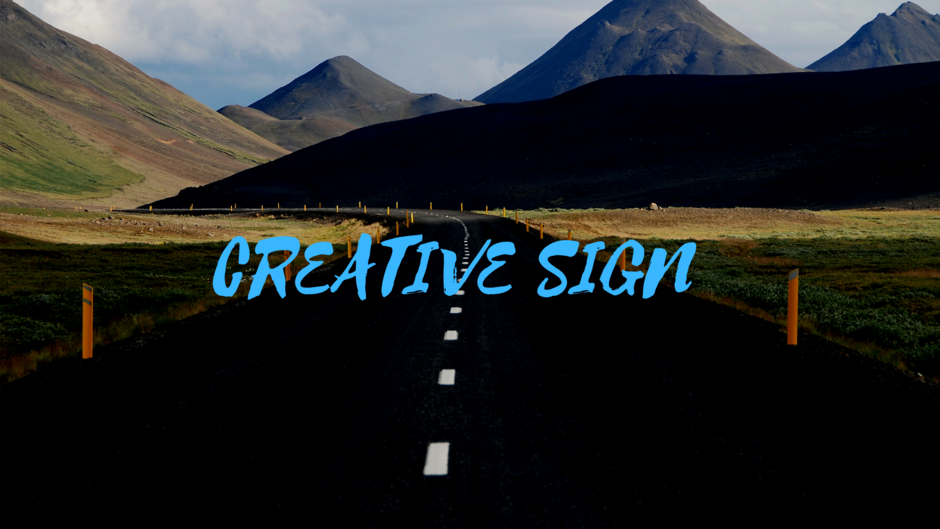 Creative Sign