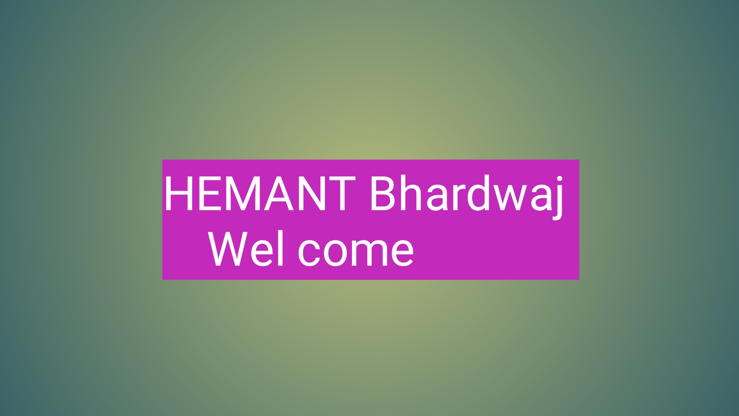 Hemant bhardwaj