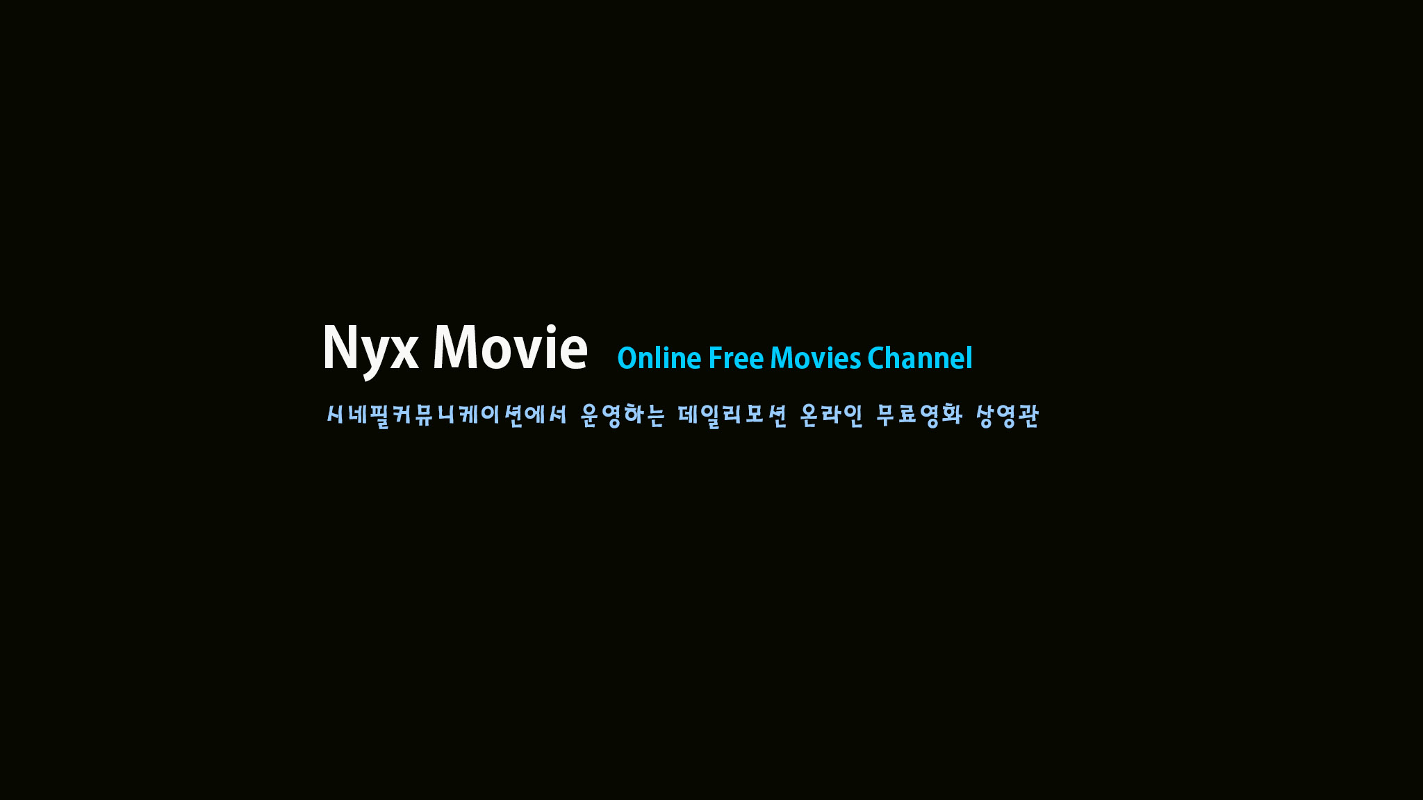 Nyx Movie ( Online Free Movies Channel )