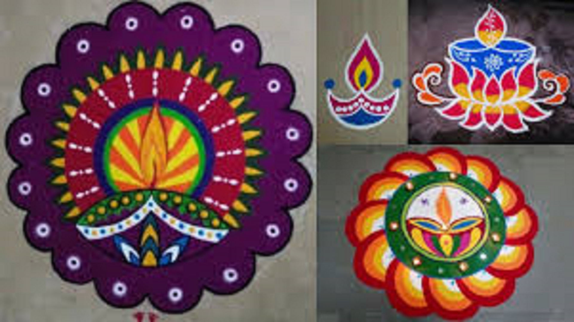 INDIAN RANGOLI DESIGNS