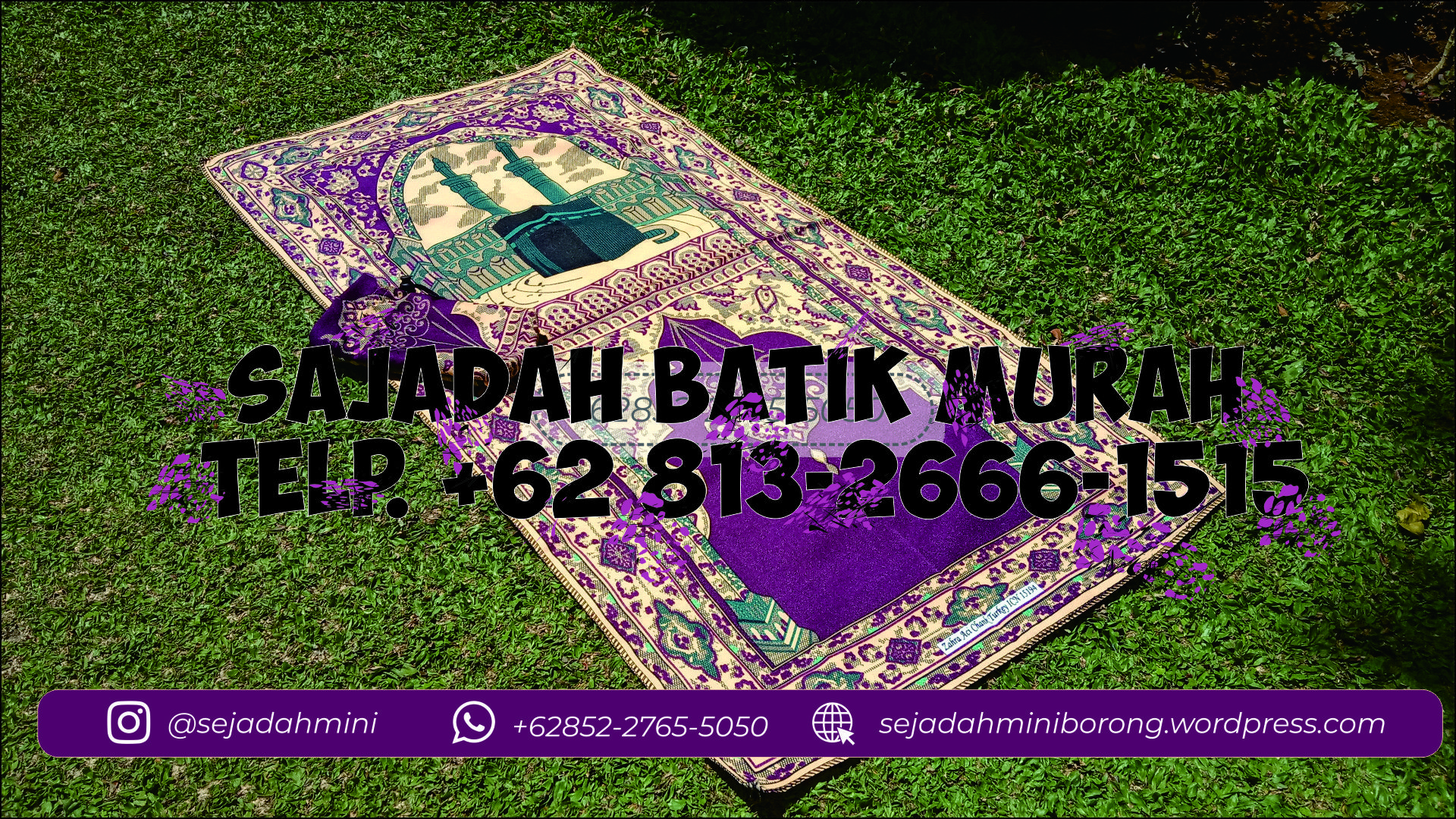 PROMO!!! +62 813-2666-1515, Sajadah Mamuju Grosir