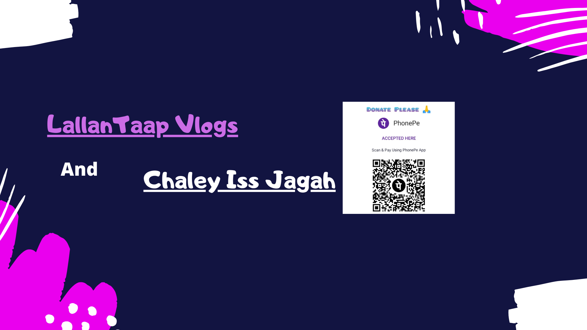 LallanTaap Vlogs / The SMV Vlogs