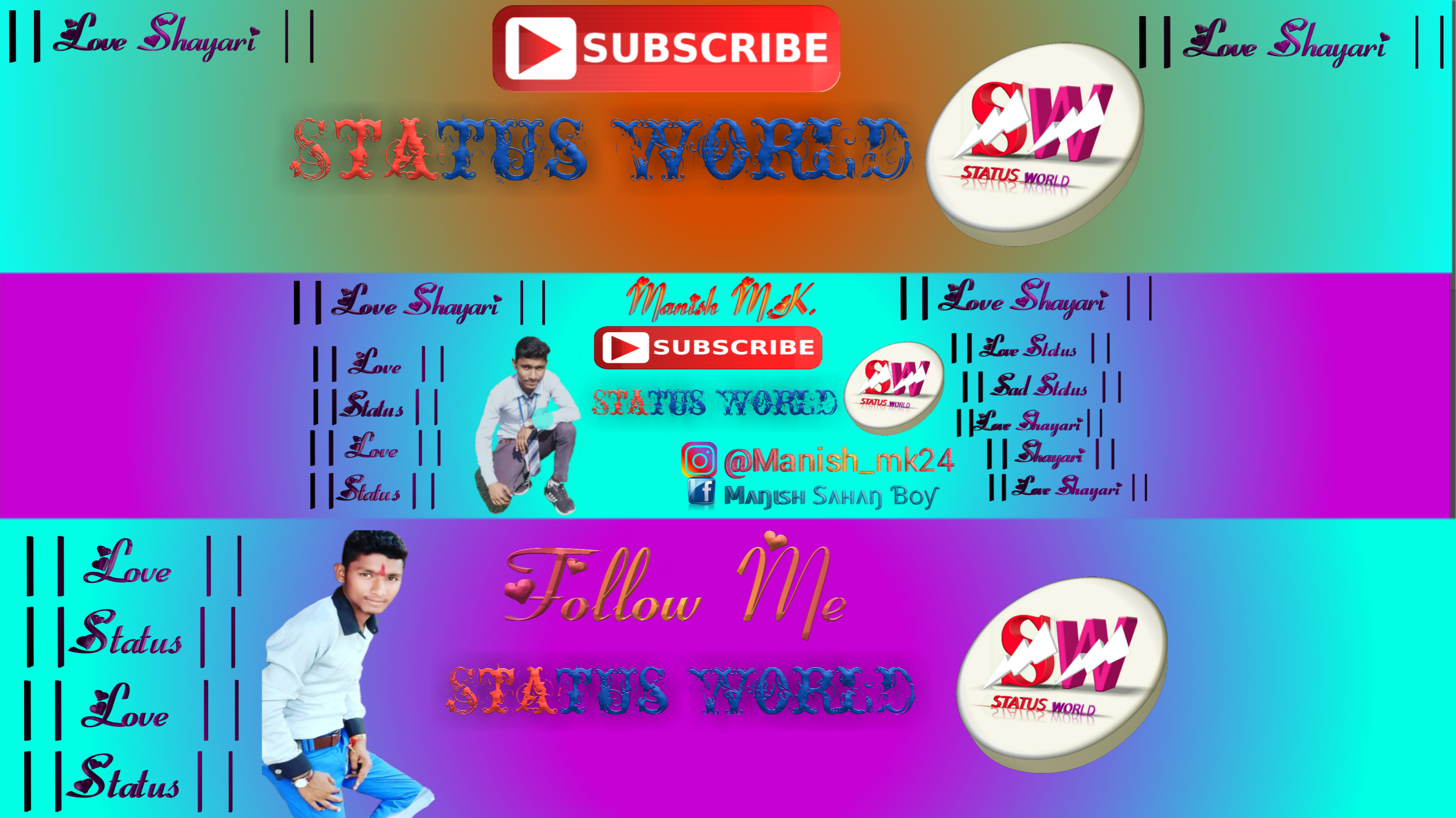 Status world shayari