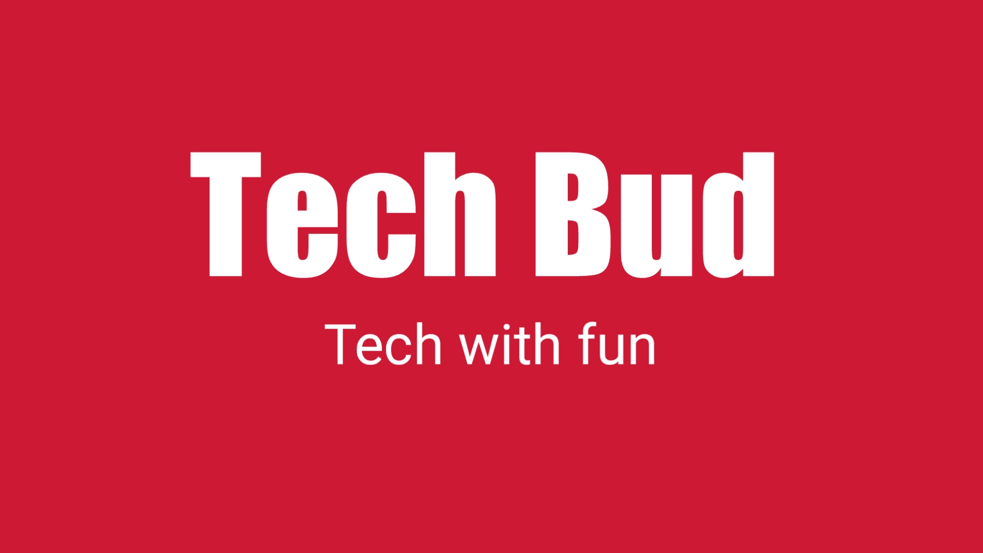 Tech bud