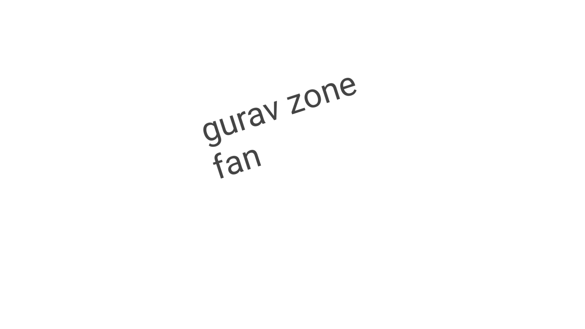 gurav zone fan