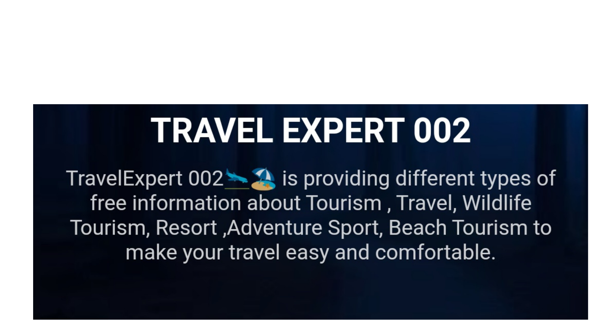 Travel Expert 002 Channel