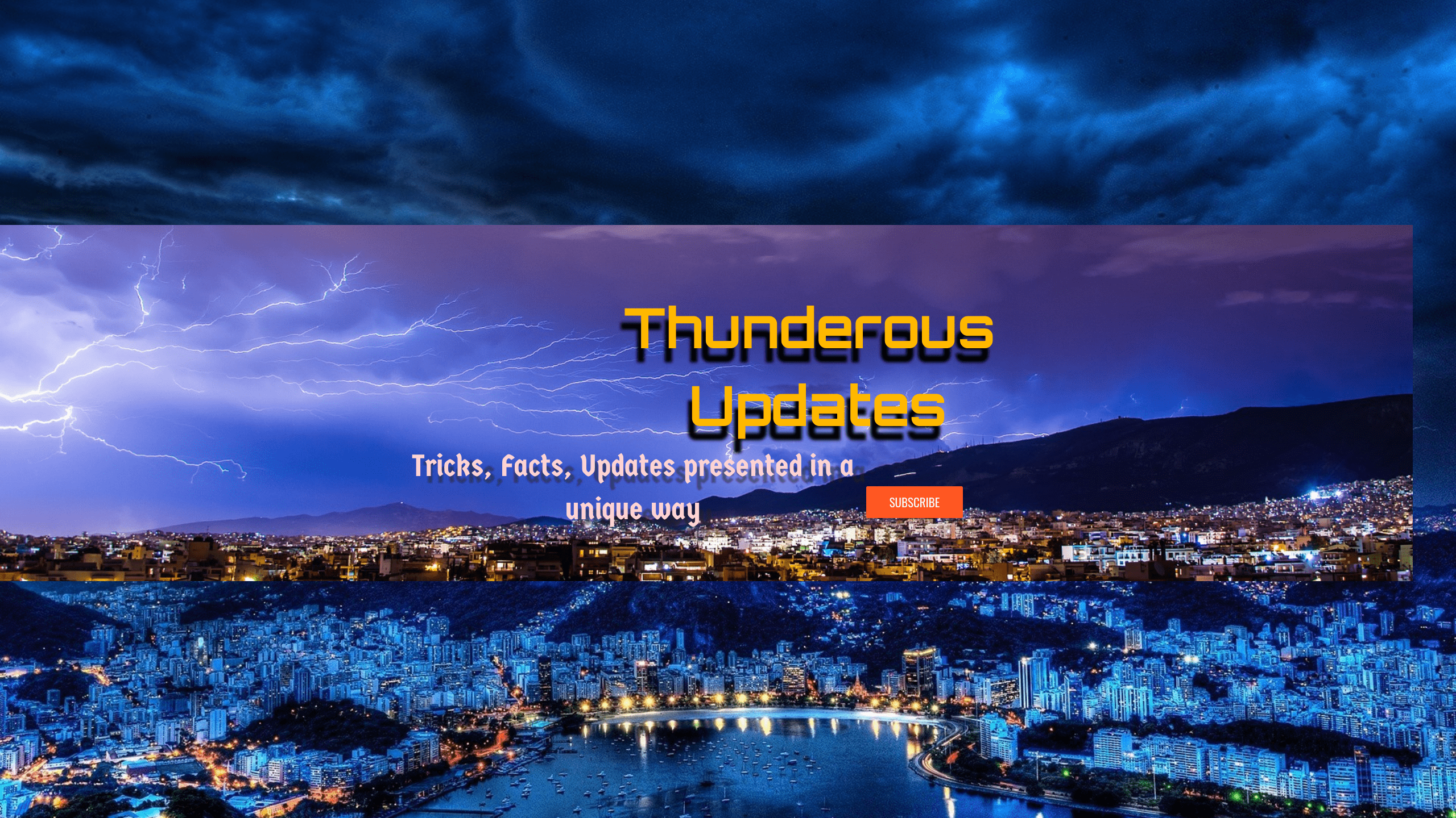 Thunderous Updates