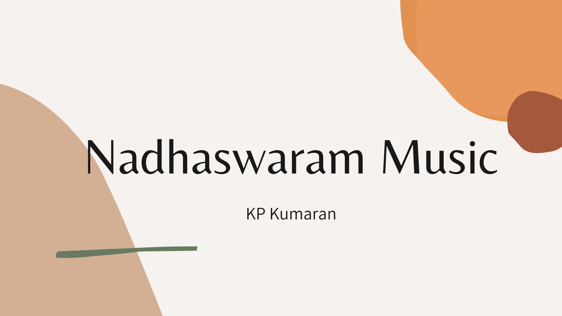 nadaswaram music