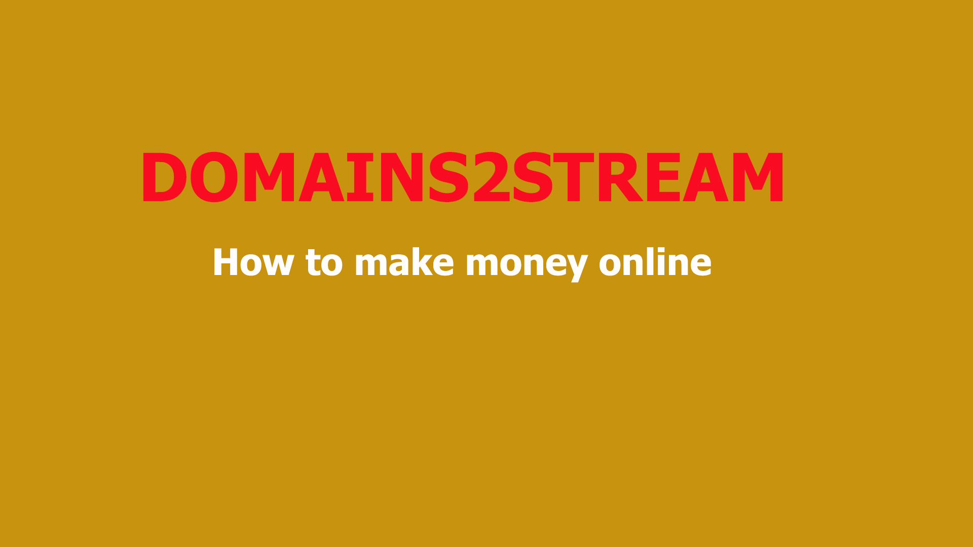 domains2stream