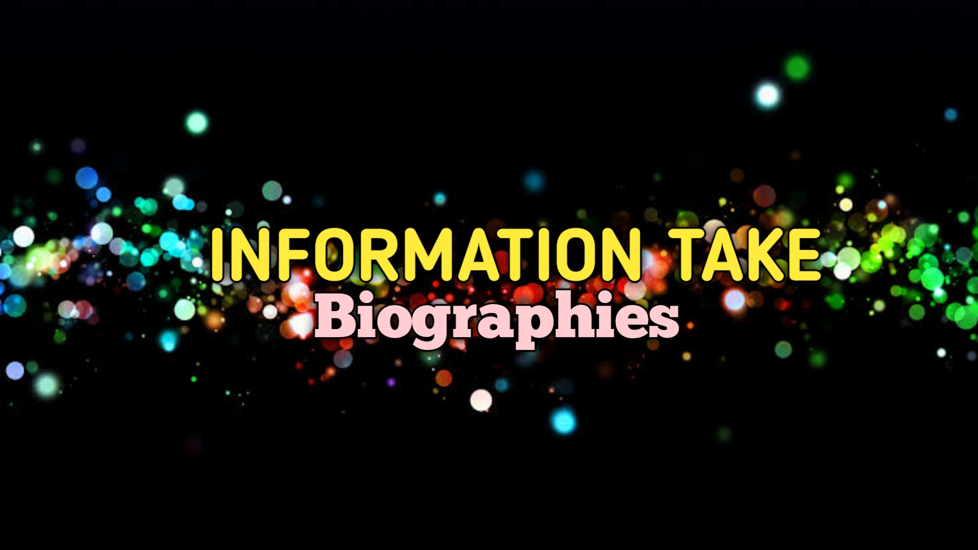 Information Take