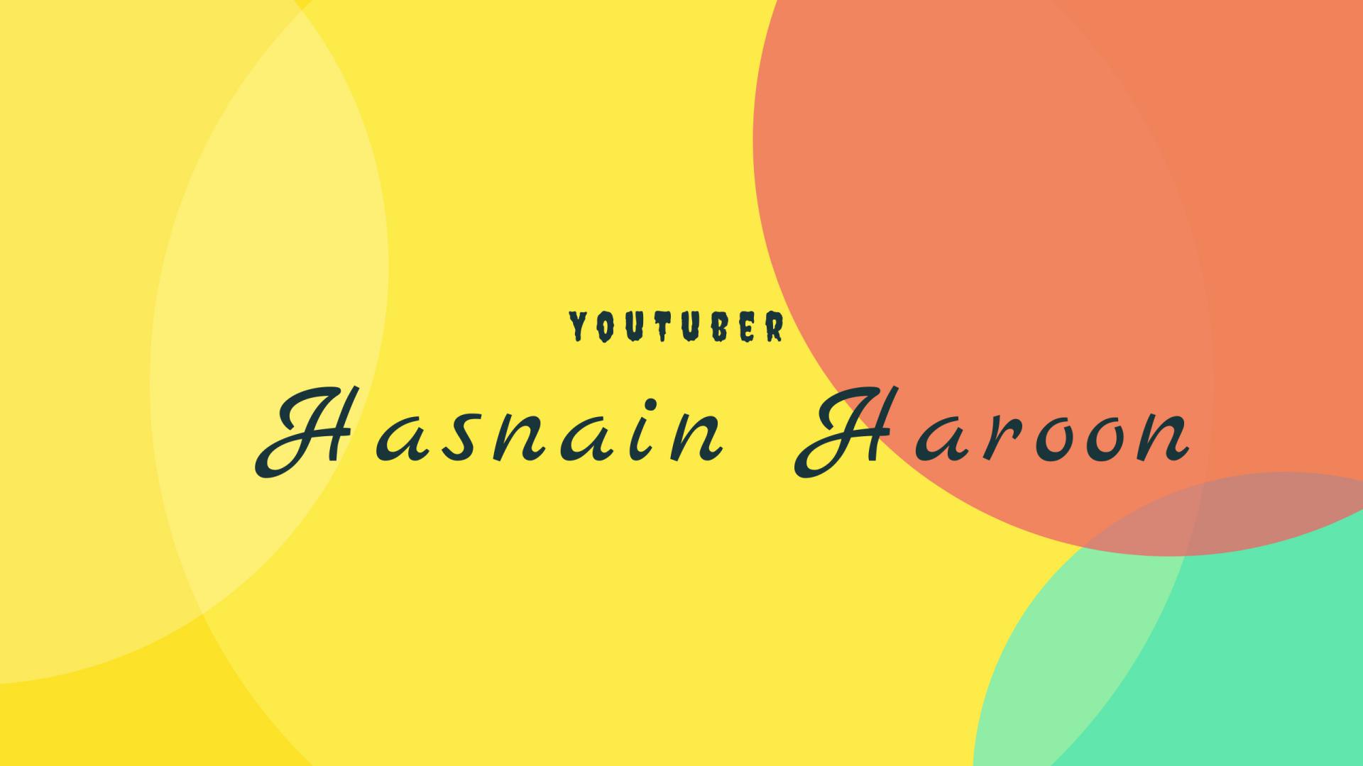 Hasnain Haroon