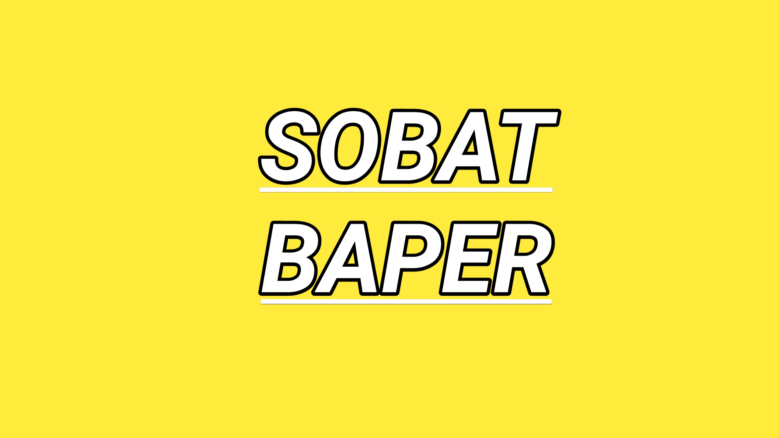 Bg Saut Sobat Baper