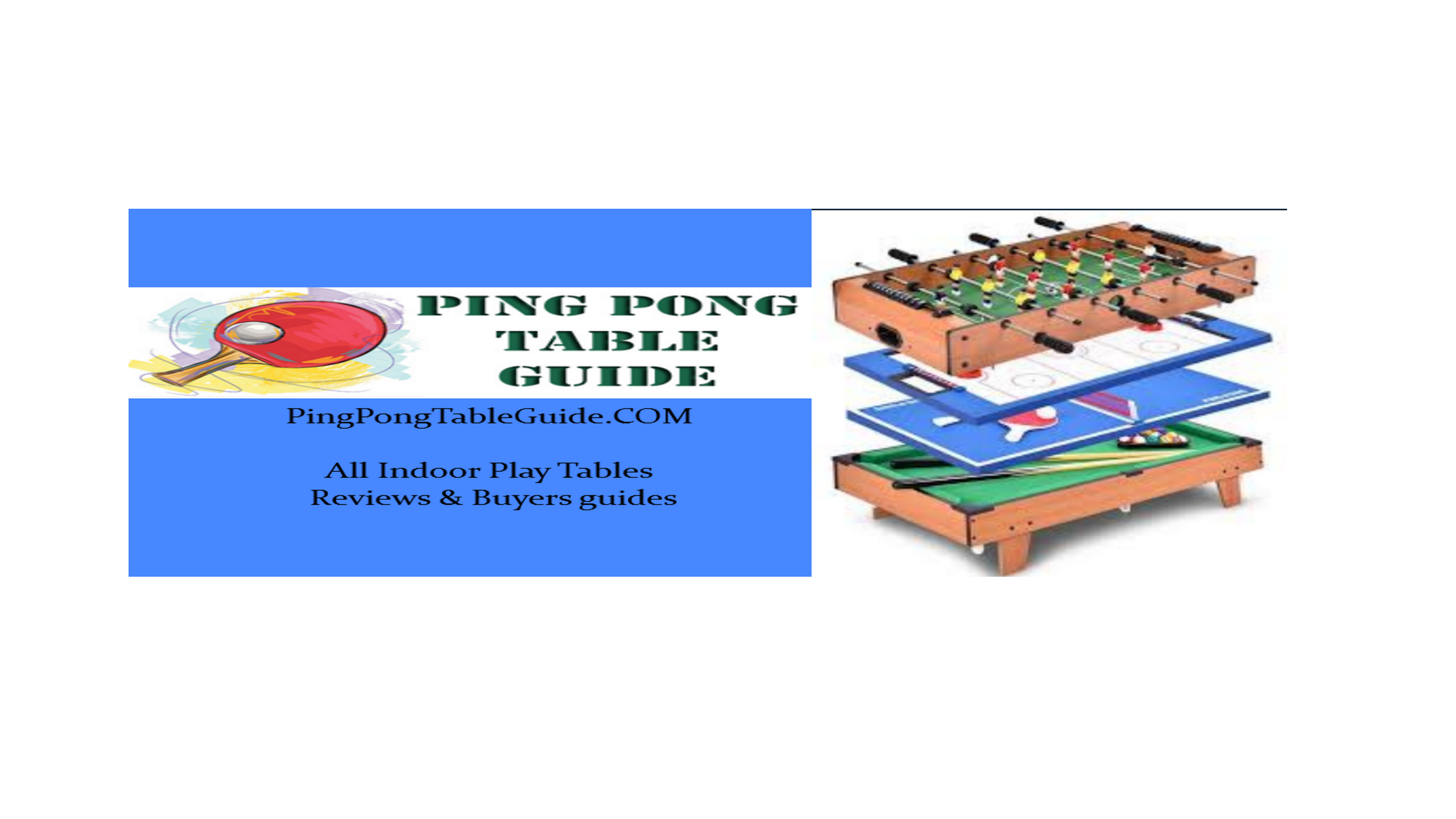 Ping Pong Table Guide and Reviews