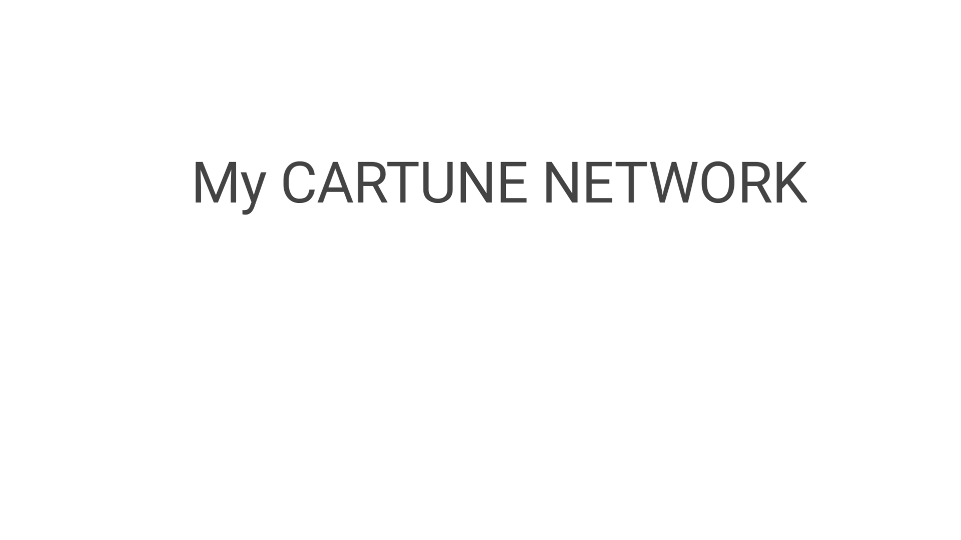 Cartune net works