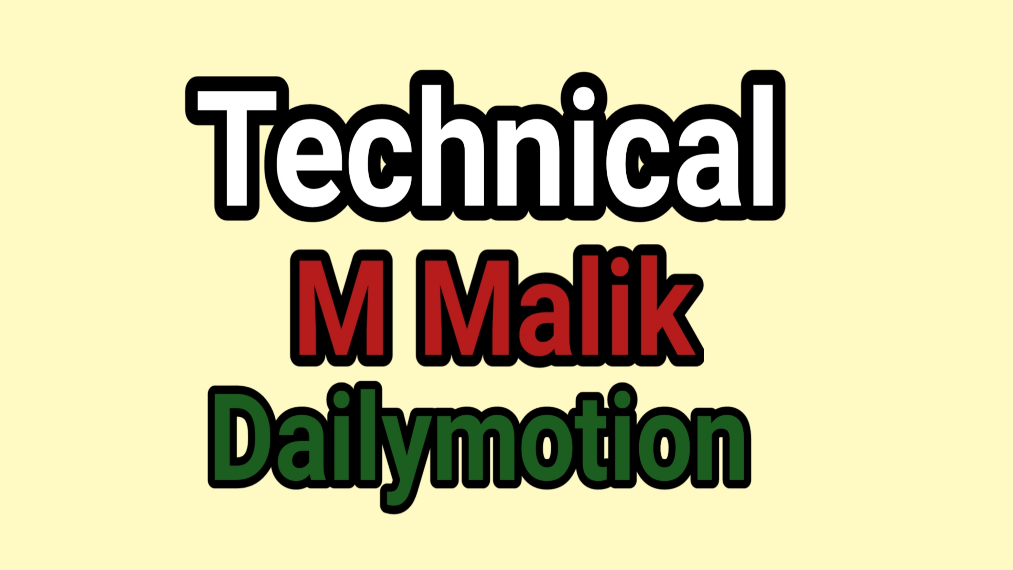 Technical M malik