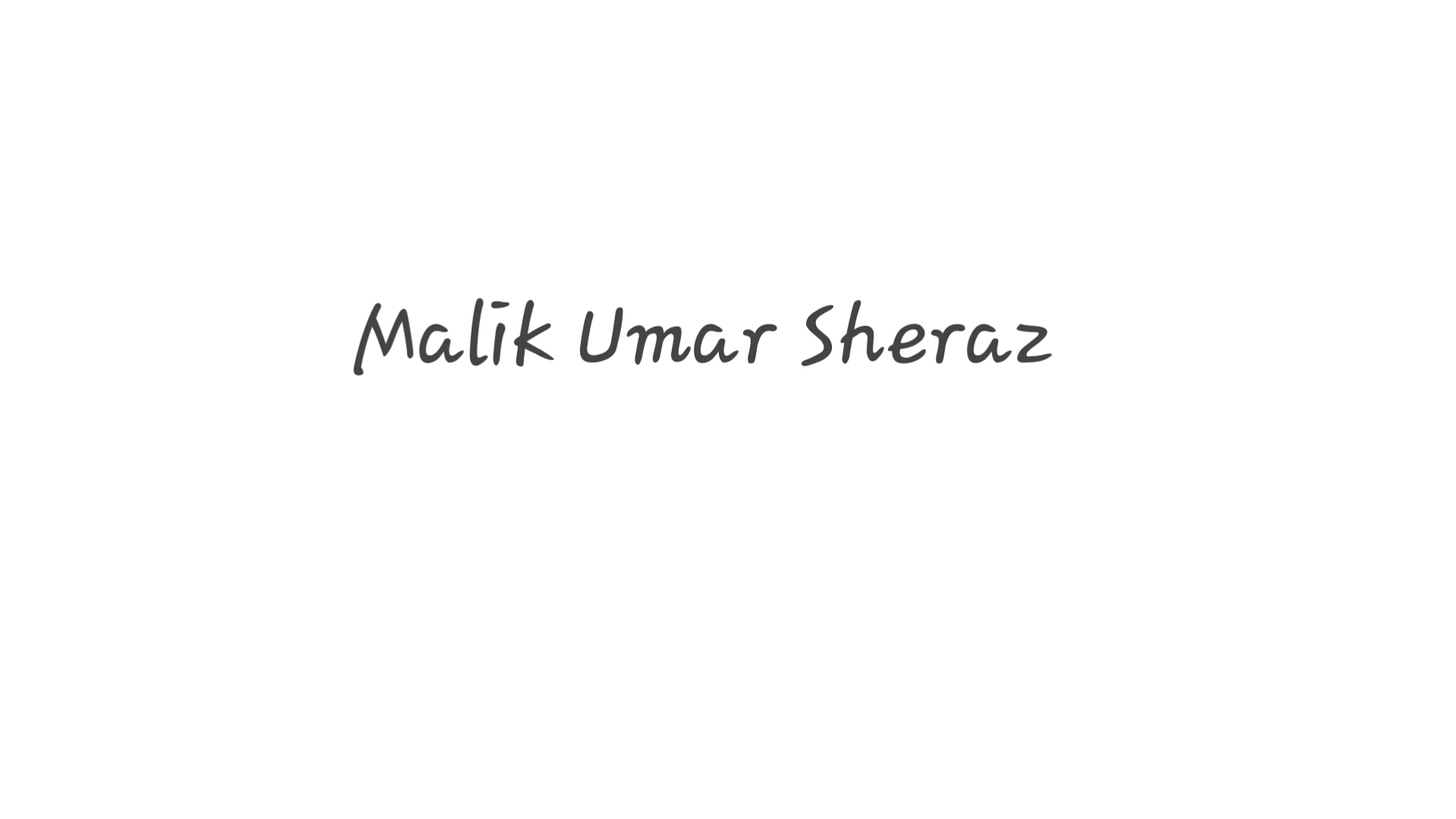 Malik umar sheraz saim g