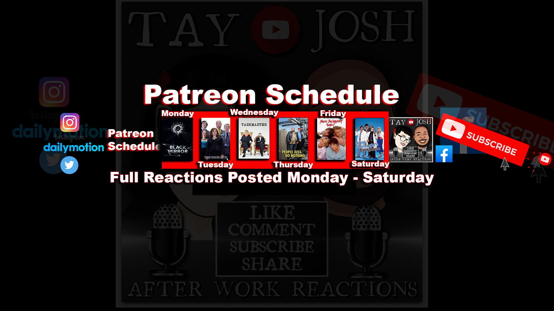 After Work Reactions