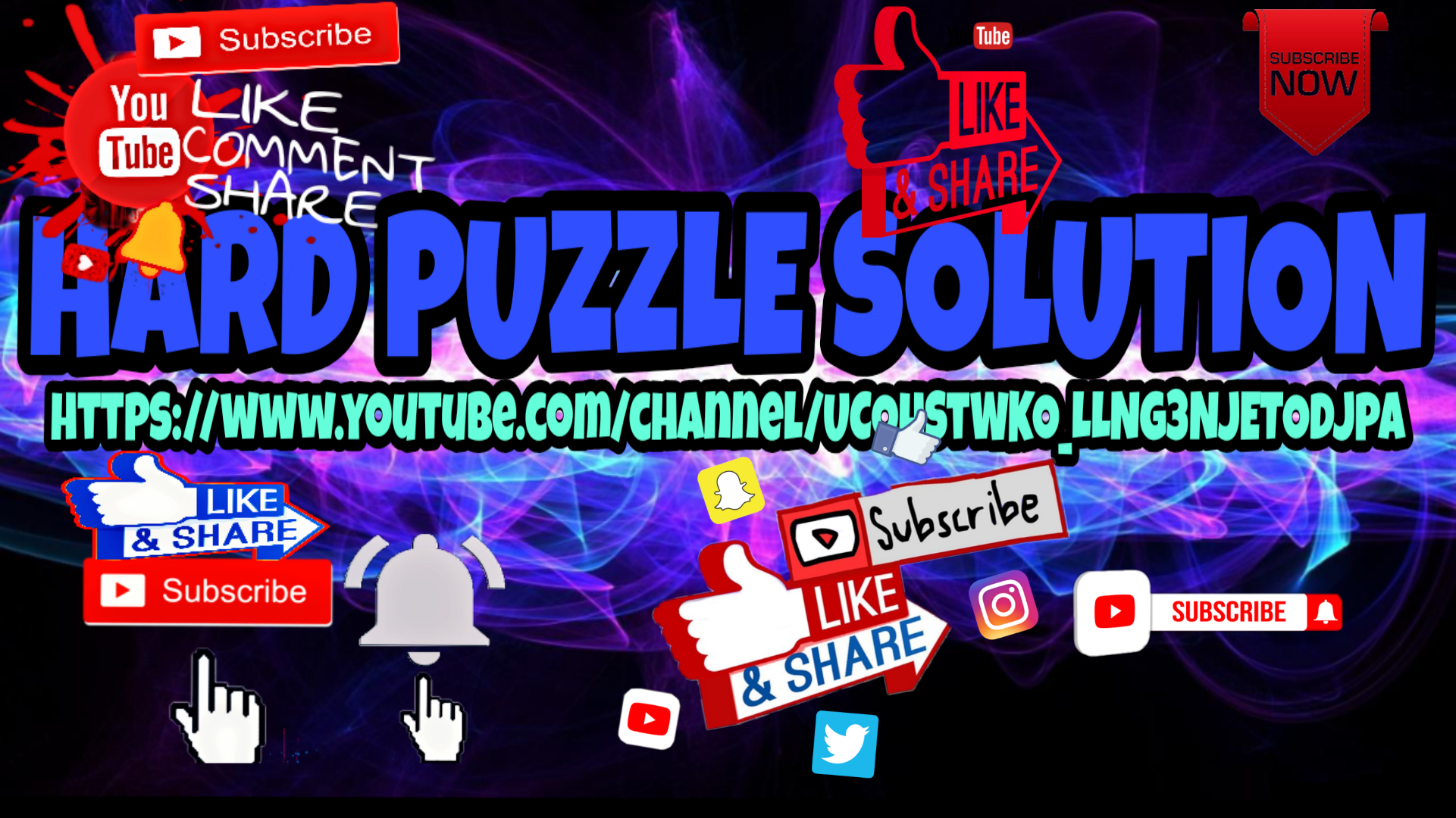 Hard puzzle solution