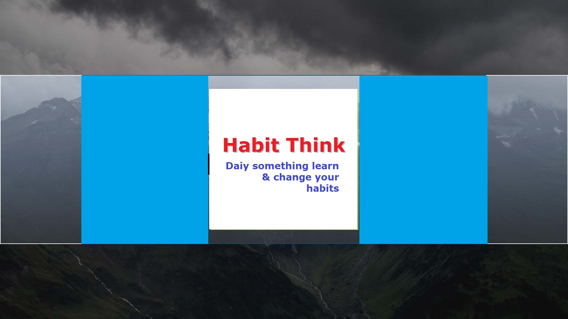 Habit Think