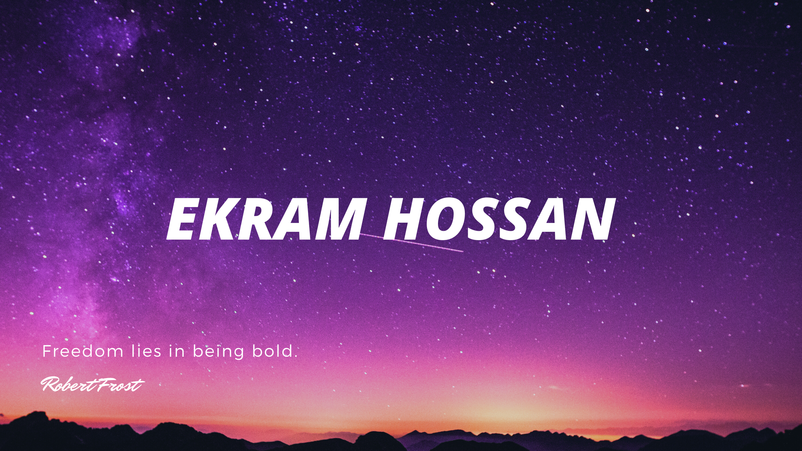 Ekram Hossan