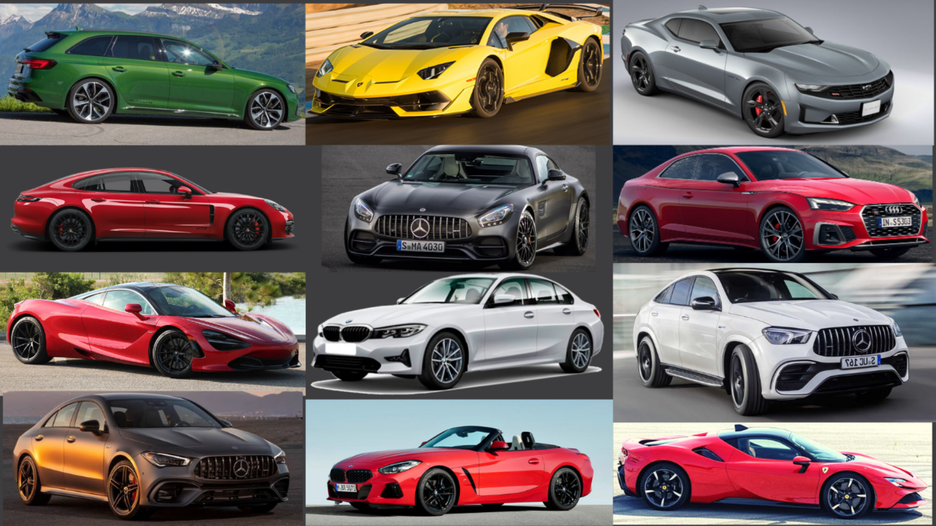 Sports Cars & Supercars