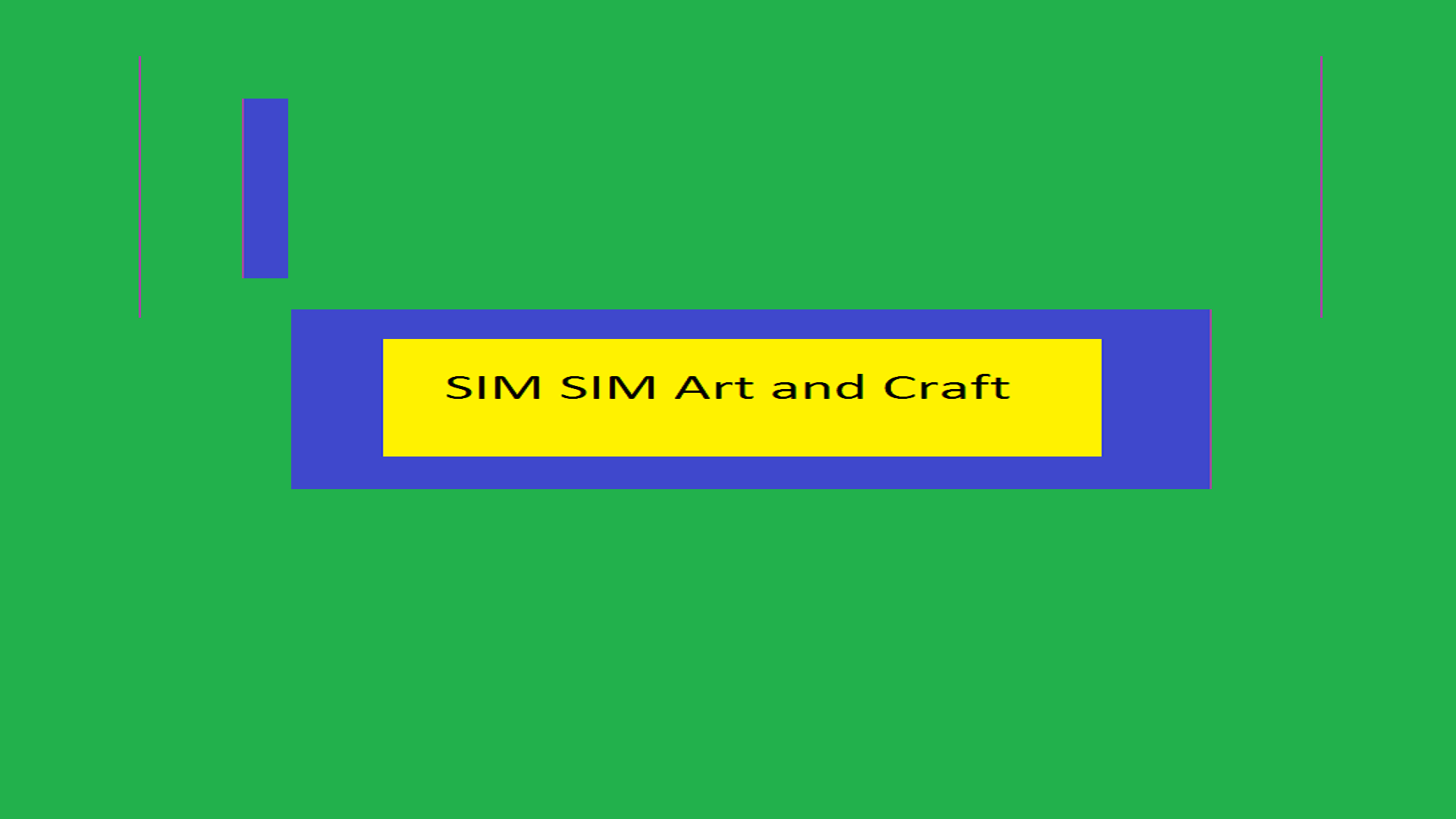 Sim Sim Art n Craft