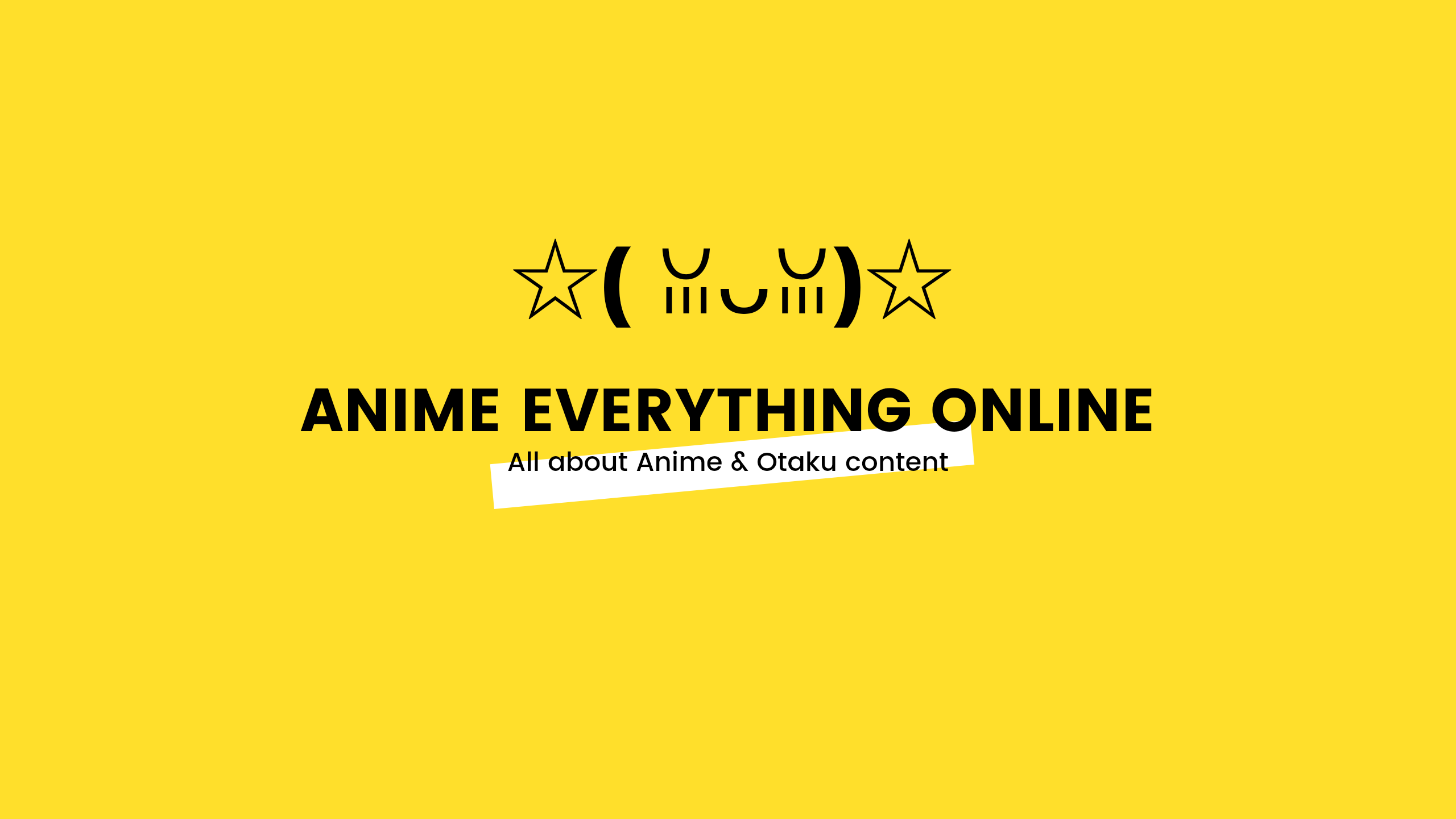 Anime Everything Online