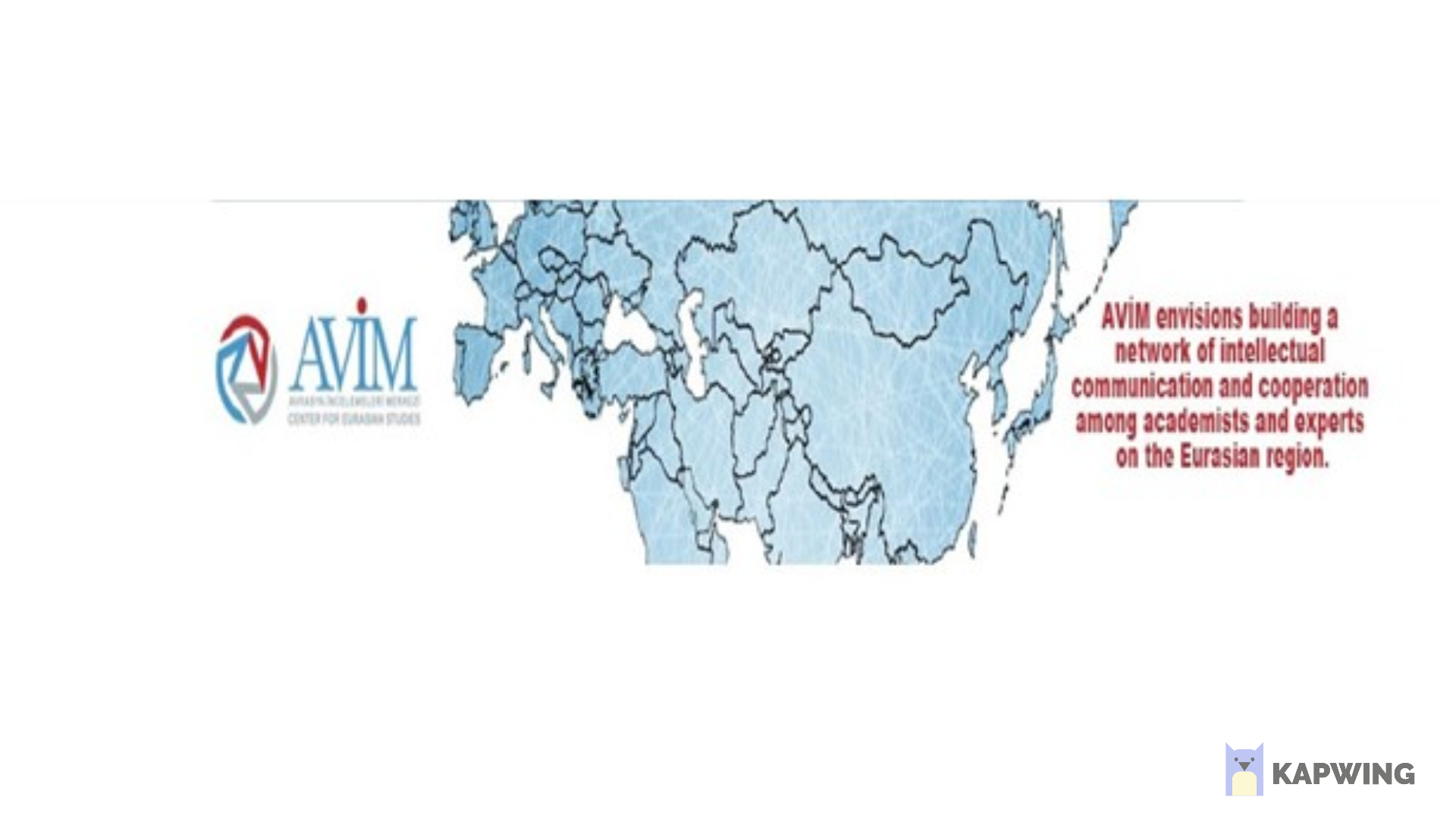 Avrasya İncelemeleri Merkezi (AVİM)