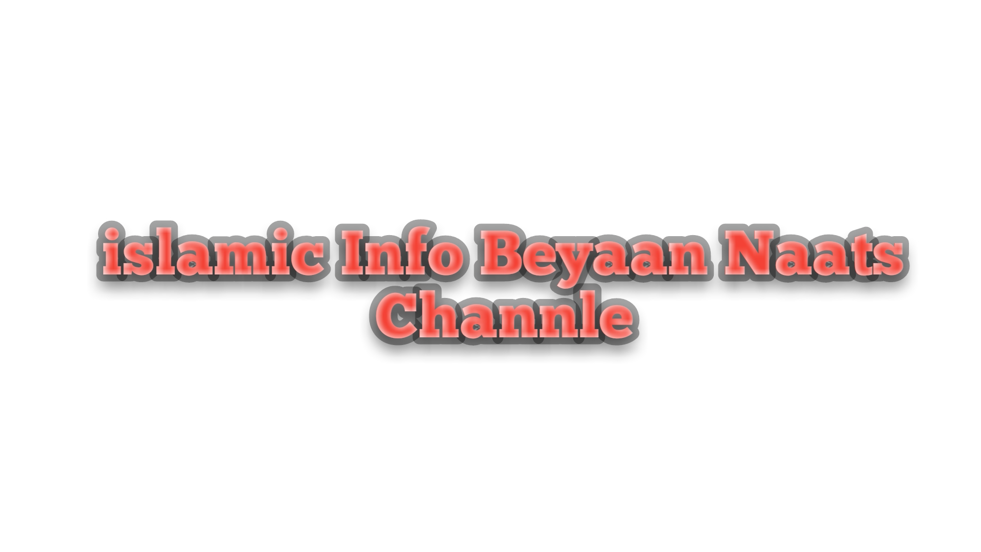 Islamic Info Beyaan Naat Channle