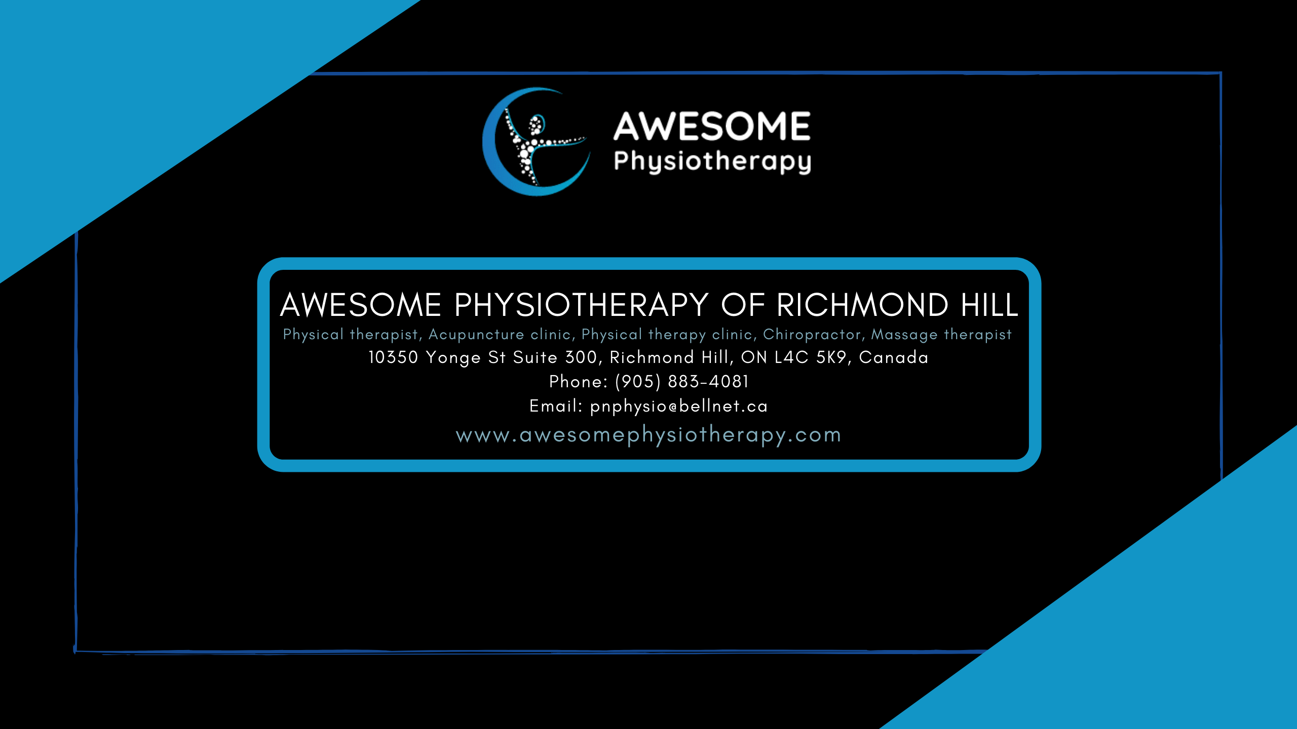 Awesome Physiotherapy Of Richmond Hill