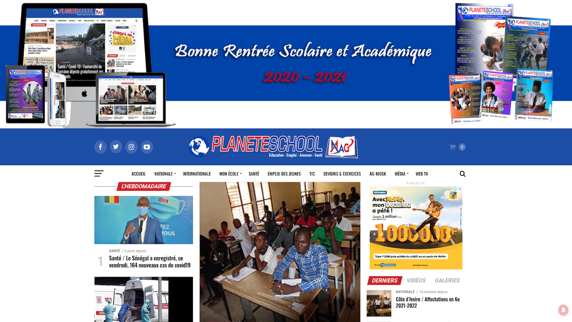 Planete School Mag & TV