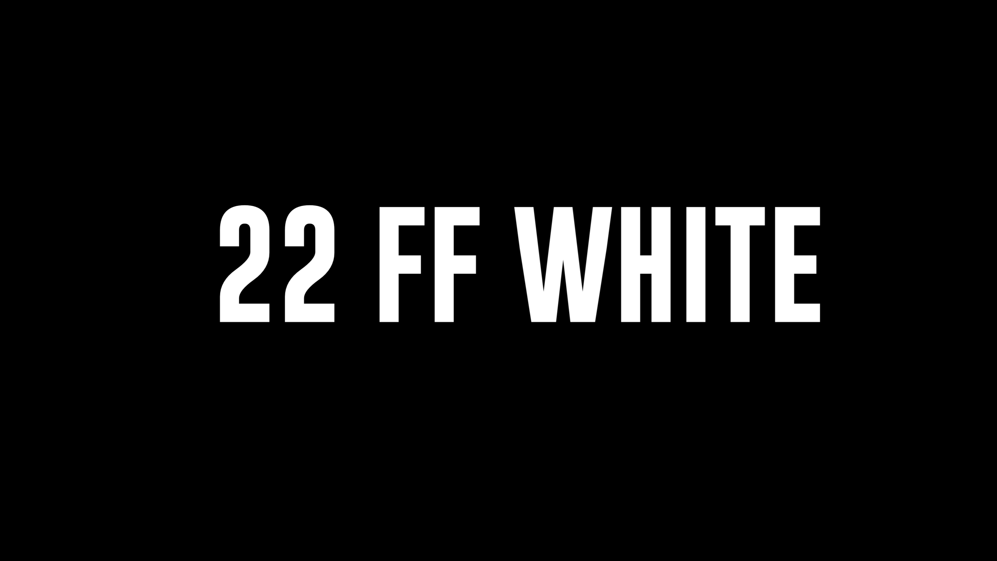 22 FF WHITE