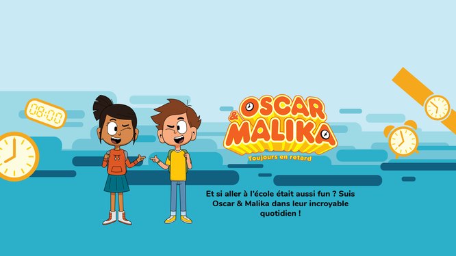 Oscar et Malika, toujours en retard - Officiel