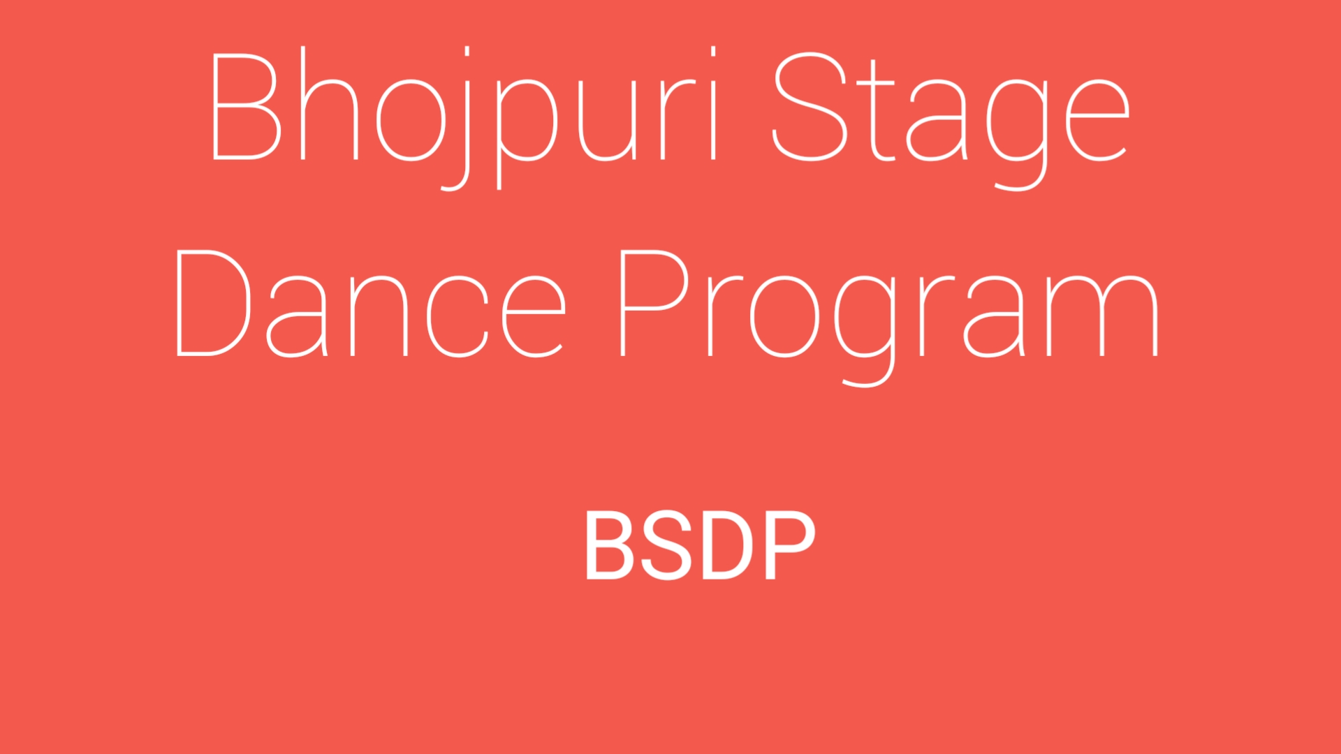 Bhojpuri stage Dance Program