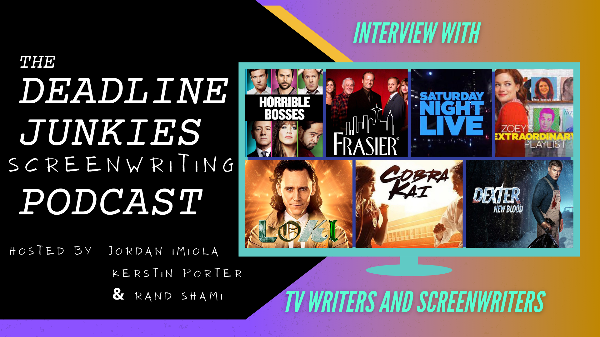 Deadline Junkies Screenwriting Podcast