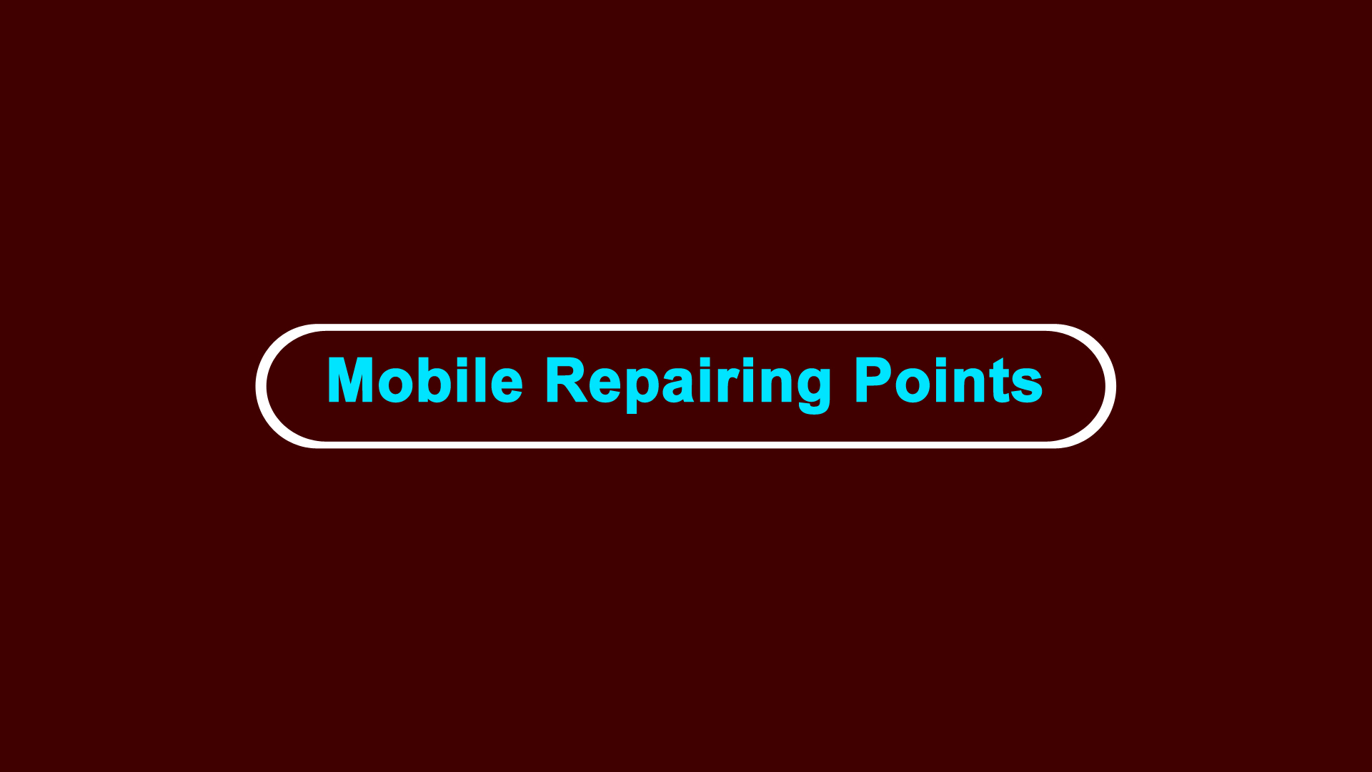 Mobile Repairing Points