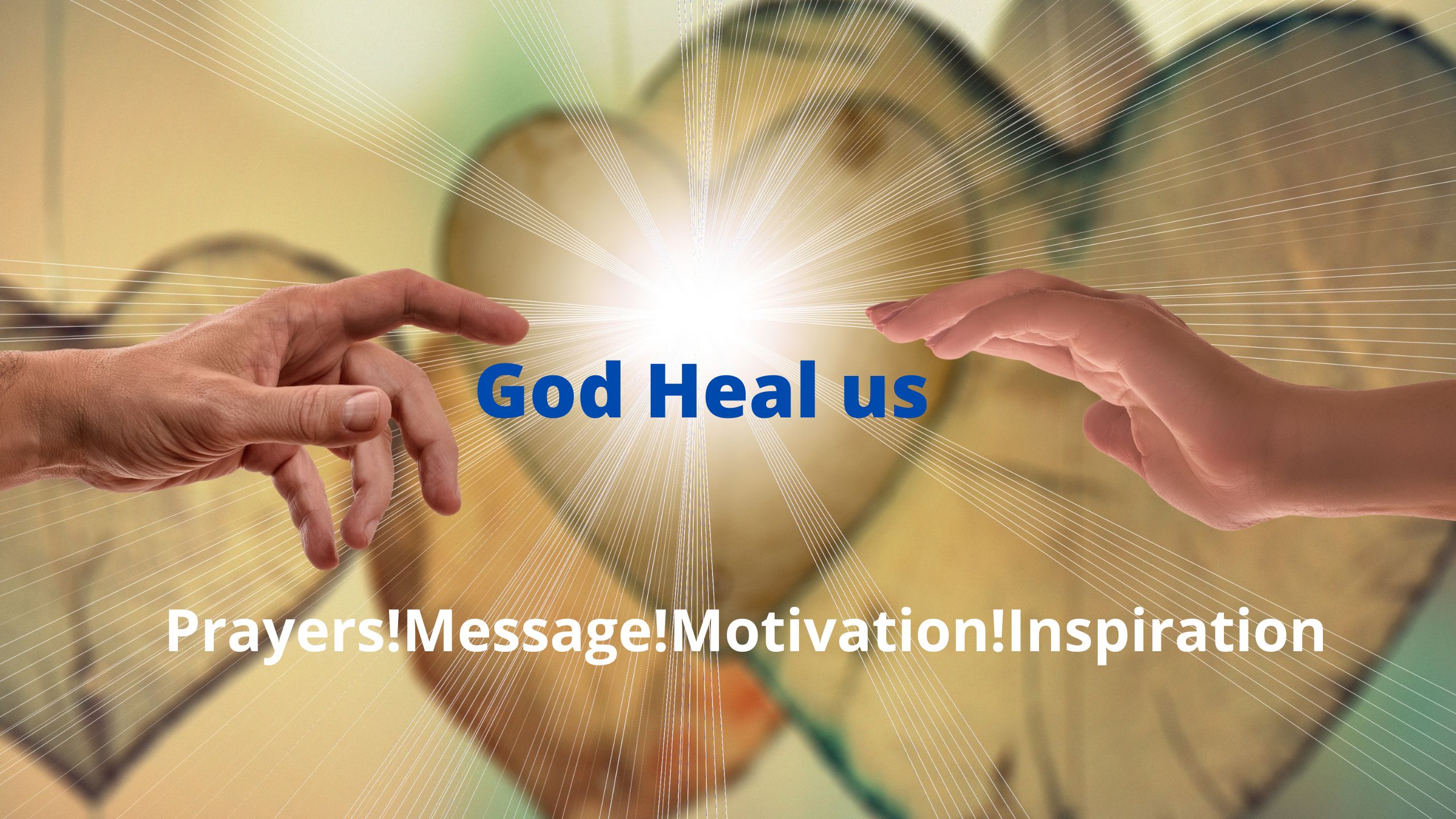 God heal us
