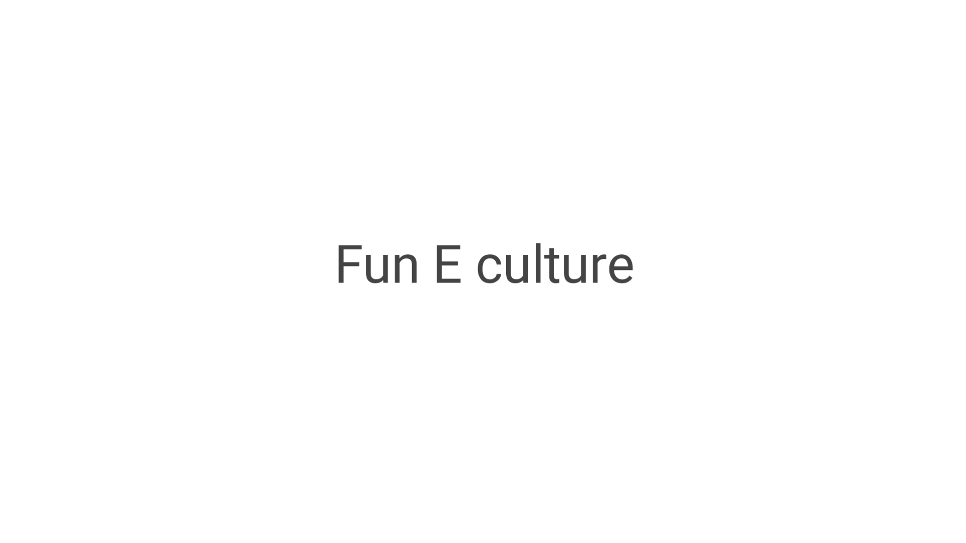fun e culture