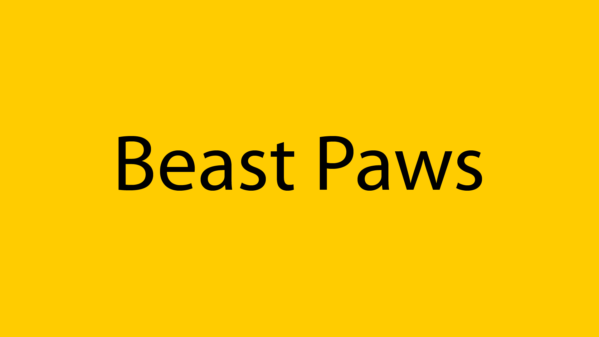 Beast Paws
