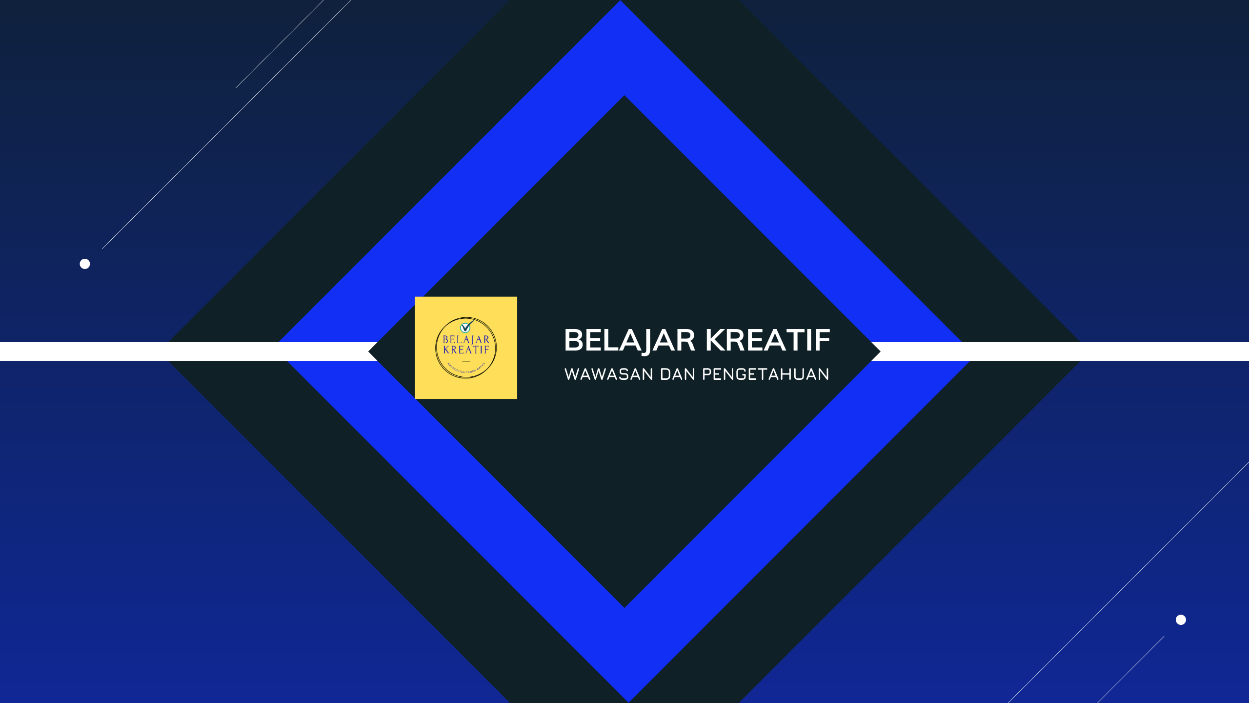 Belajar Kreatif
