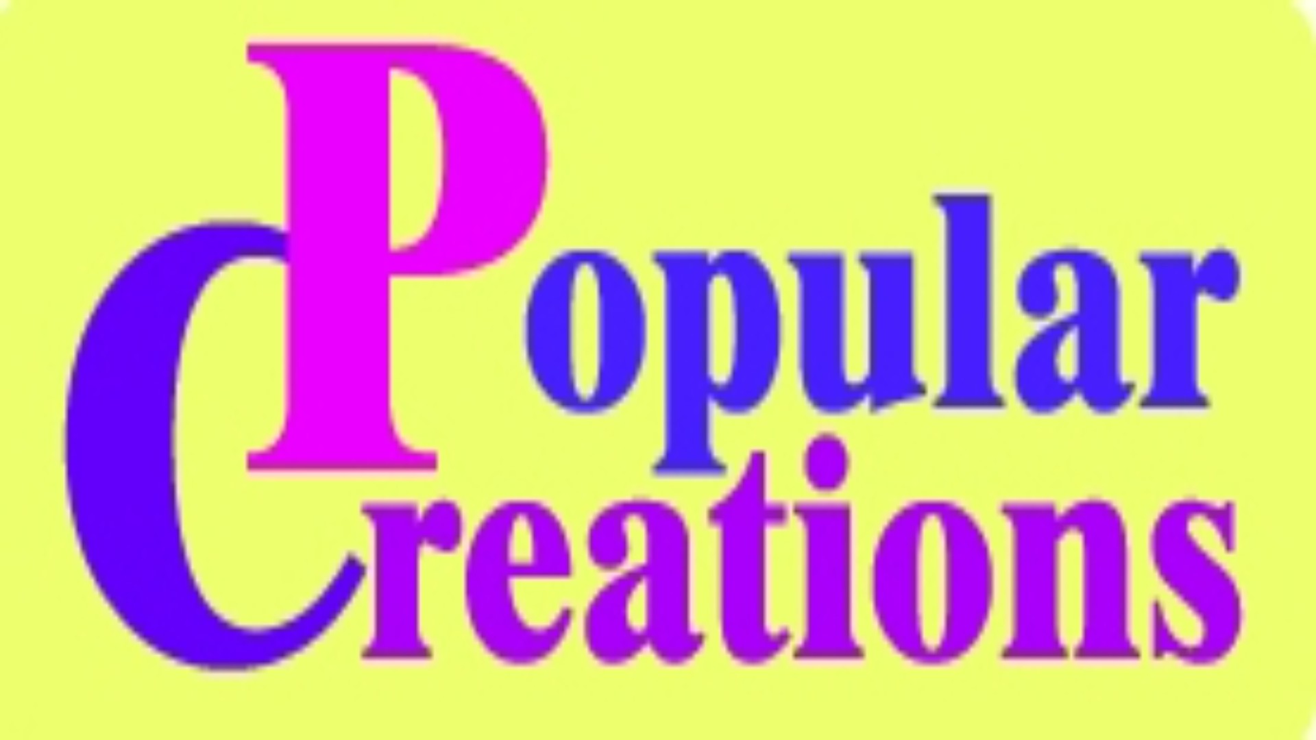 PopularCreations